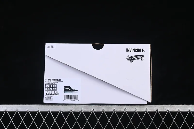 All categories Vans Vans series Vans Mid Vans China Vans Sk8-Mid Frayed Vans China casual skateboard shoes VN000XUKGTW
